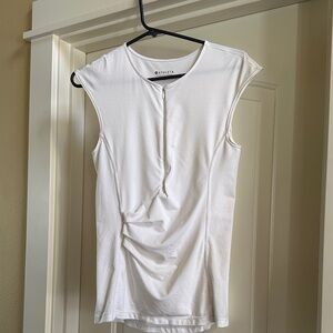 Athleta Women's White Pacifica Swim Tank XS